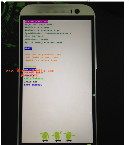 HTC One M8刷机教程 使用第三方recovery刷机教程