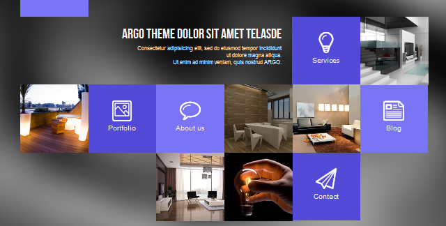 argo metro style wordpress theme